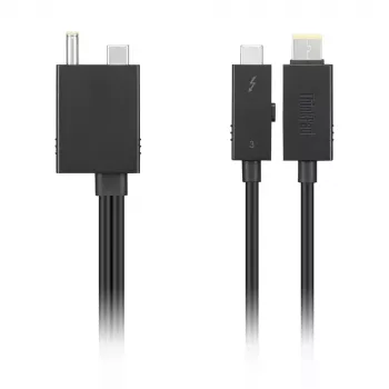 Lenovo 4X91K16970 Thunderbolt kabelis 0.7 m 40 Gbit/s Melns