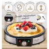 Crepe Maker Adler AD 3058 1600 W Melns Stainless Steel