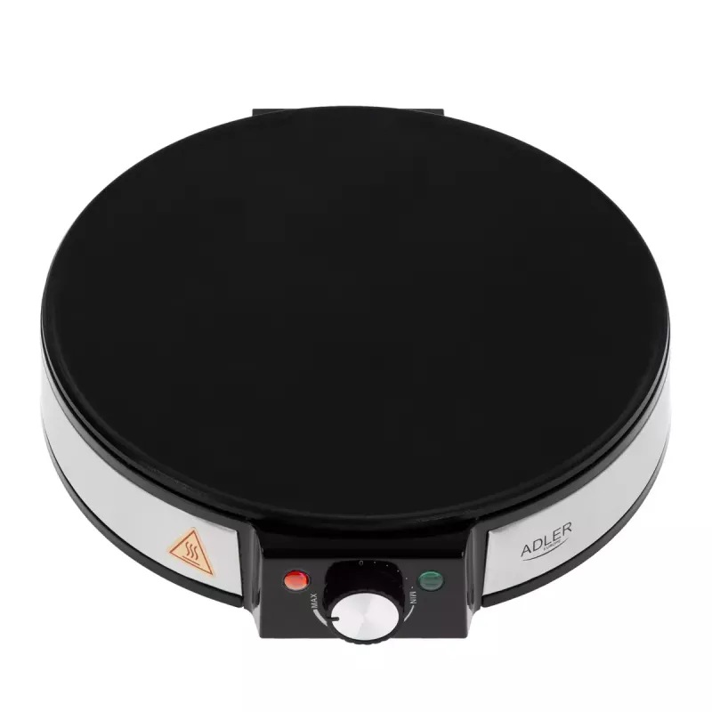 Crepe Maker Adler AD 3058 1600 W Melns Stainless Steel