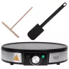 Crepe Maker Adler AD 3058 1600 W Melns Stainless Steel