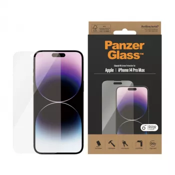 Ekrāna aizsargs PanzerGlass Apple iPhone 14 Pro Max Classic Fit pret skrāpējumiem un triecieniem