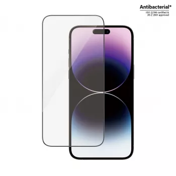 Ekrāna aizsargs PanzerGlass Apple iPhone 14 Pro Max Īpaši plats piemērots Skrāpējumiem Triecieniem Izturīgs