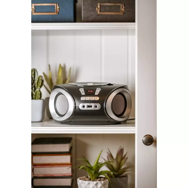 Portable CD player Adler AD 1181 Melns Silver
