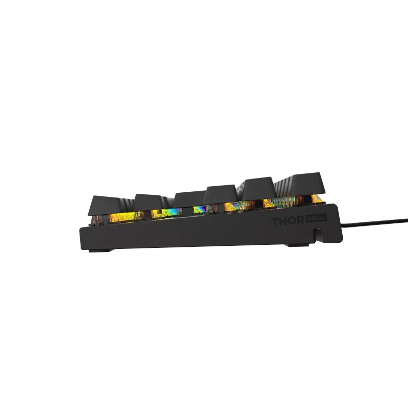 GENESIS Thor 303 TKL tastatūra Gaming USB QWERTY Melna RGB LED