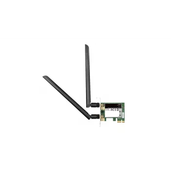 D-Link bezvadu AC1200 divjoslu PCIe adapteris, iekšējs, vadu, PCI Express, WLAN, Wi-Fi 4 (802.11n), 867 Mbit/s