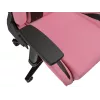 Spēļu krēsls GENESIS Nitro 720 ar gaisa pildījumu, melns/rozā, 150 kg