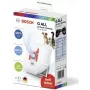 Putekļu maiss cilindriskajam putekļsūcējam Bosch BBZAFGALL — 4 gab. iepakojumā, balts, 240×75×165 mm, 100 g katrs