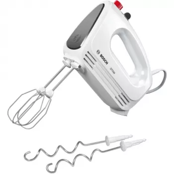 Rokas mikseris Bosch MFQ22100 — 375 W, rokā turams, pelēks/balts, 0,9 kg