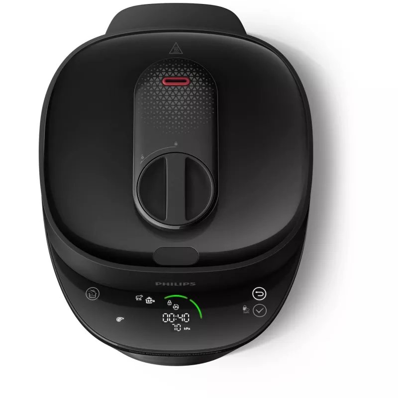 Elektriskais spiediena katls Philips HD2151/40 — 5 L, 1000 W, 34 auto programmas, melns