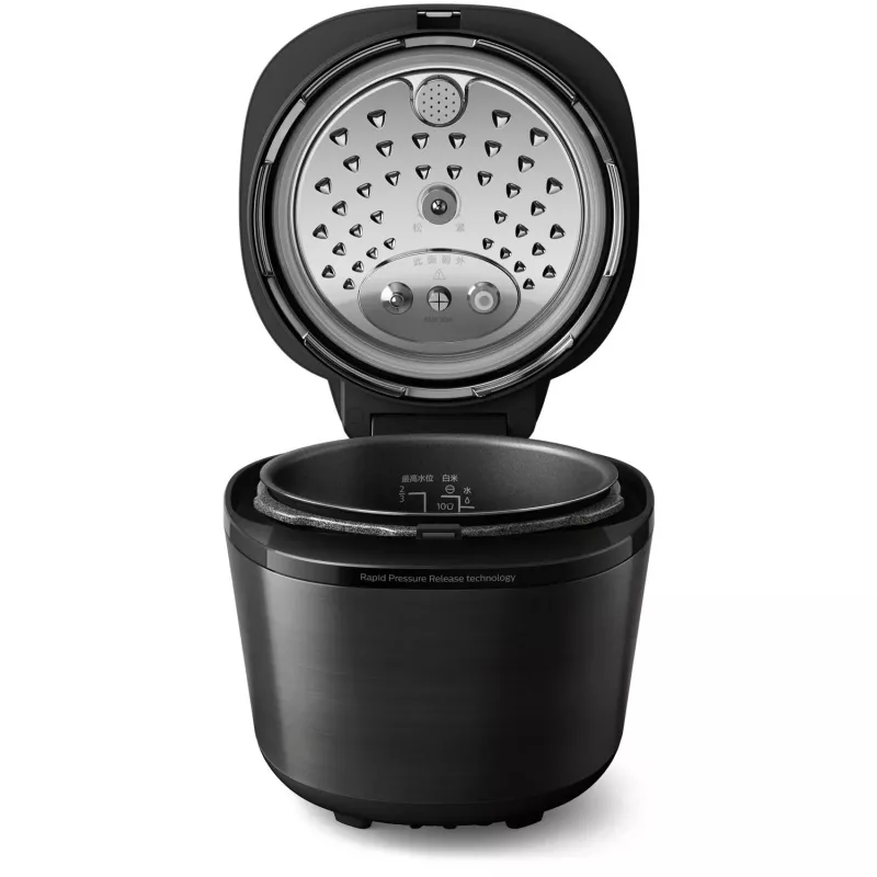 Elektriskais spiediena katls Philips HD2151/40 — 5 L, 1000 W, 34 auto programmas, melns