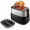 Philips Daily Collection HD2517/90 tosteris 8 2 šķēles 900 W Melns, Sudrabs