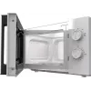 Solo mikroviļņu krāsns Gorenje 740248 — 800 W, 20 L, balta, 5 jaudas līmeņi, 270 mm rotējošais stikla šķīvis