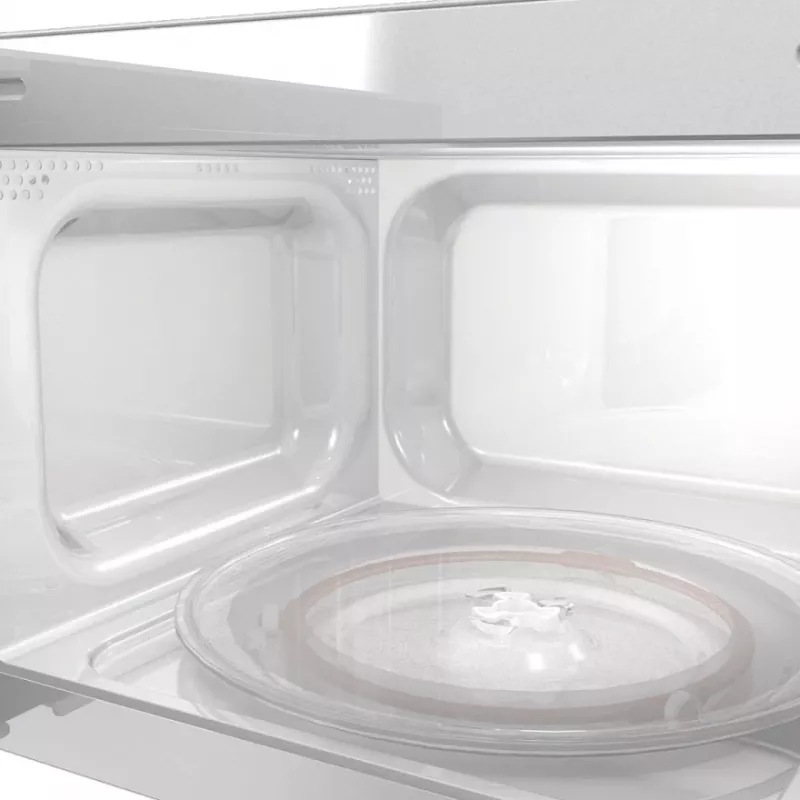 Solo mikroviļņu krāsns Gorenje 740248 — 800 W, 20 L, balta, 5 jaudas līmeņi, 270 mm rotējošais stikla šķīvis