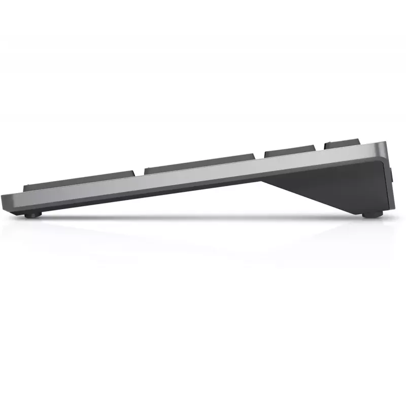 Tastatūra DELL KB740 Office RF bezvadu + Bluetooth QWERTY US International pelēka melna