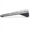Tastatūra DELL KB740 Office RF bezvadu + Bluetooth QWERTY US International pelēka melna