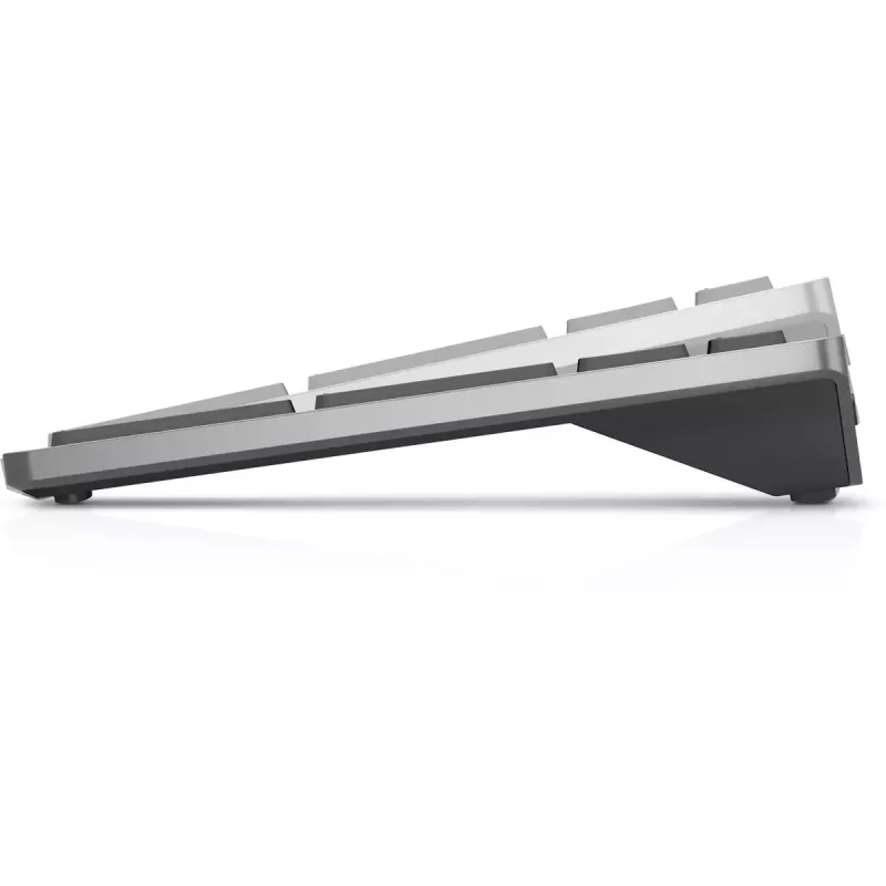 Tastatūra DELL KB740 Office RF bezvadu + Bluetooth QWERTY US International pelēka melna