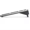 Tastatūra DELL KB740 Office RF bezvadu + Bluetooth QWERTY US International pelēka melna