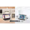 Tastatūra DELL KB740 Office RF bezvadu + Bluetooth QWERTY US International pelēka melna