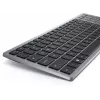 Tastatūra DELL KB740 Office RF bezvadu + Bluetooth QWERTY US International pelēka melna