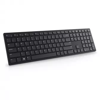 DELL Pro klaviatūra - KB500 - krievu (QWERTY), pilna izmēra (100%), bezvadu, RF bezvadu, virzuļa taustiņu slēdzis, QWERTY, melna