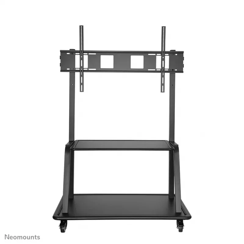 Neomounts NS-M4000Melns TV ratiņi 60–105 collas, melns, fiksēts grīdas statīvs, tērauds, 150 kg, 152,4 cm (60 collas), 2,67 m (105 collas)
