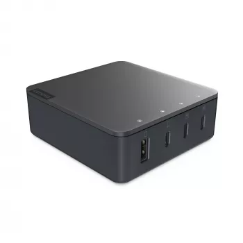 Lenovo G0A6130WEU mobilās ierīces lādētājs Universāls Melns AC lietošanai telpās