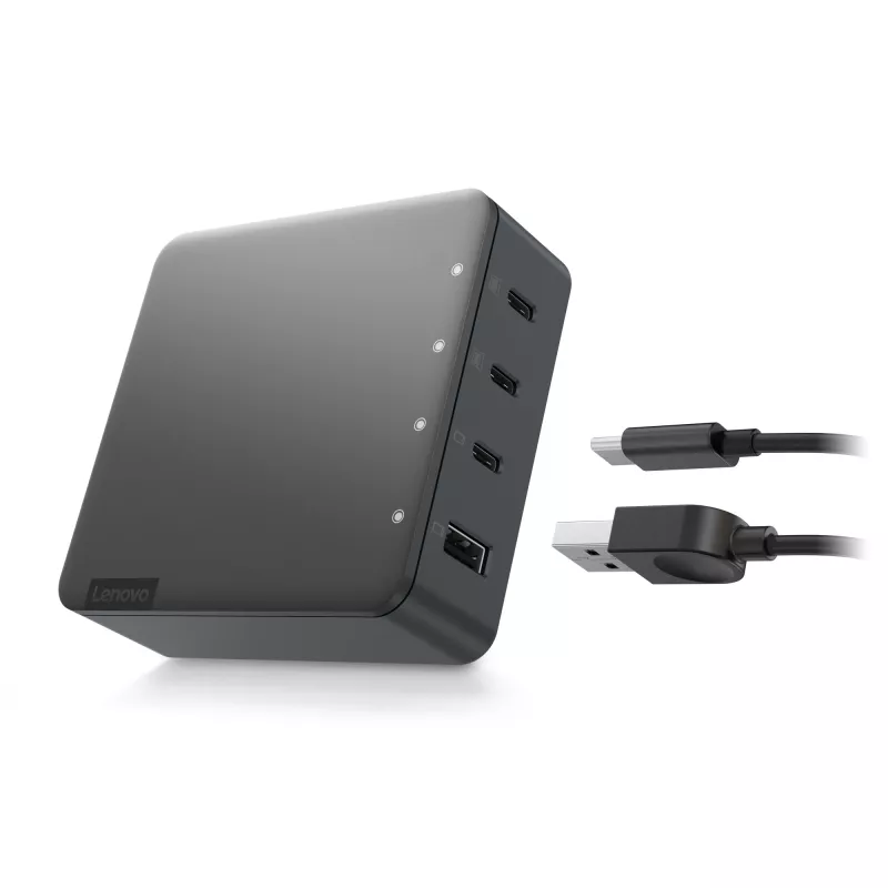 Lenovo G0A6130WEU mobilās ierīces lādētājs Universāls Melns AC lietošanai telpās