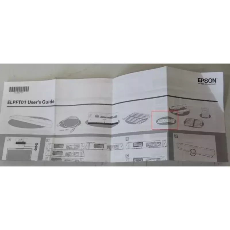Pirkstu pieskāriena bloks Epson ELPFT01 TRŪKST PALIKTŅU V12H007A24SO