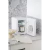Brīvi stāvošs mini ledusskapis Adler AD 8085, 4 L, labās puses eņģe, spoguļa durvis, 220–240V/12V