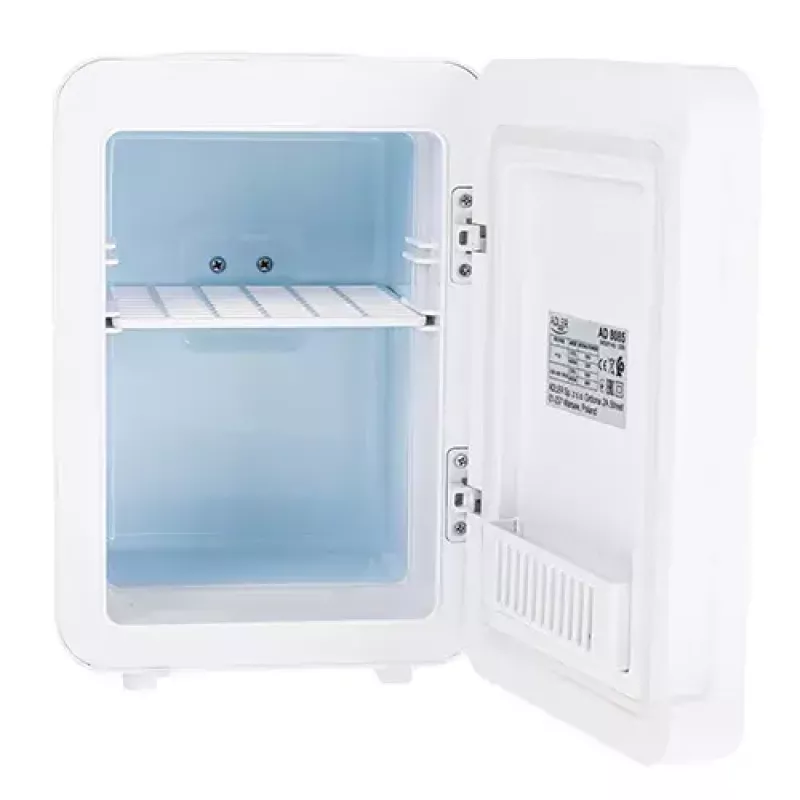 Brīvi stāvošs mini ledusskapis Adler AD 8085, 4 L, labās puses eņģe, spoguļa durvis, 220–240V/12V