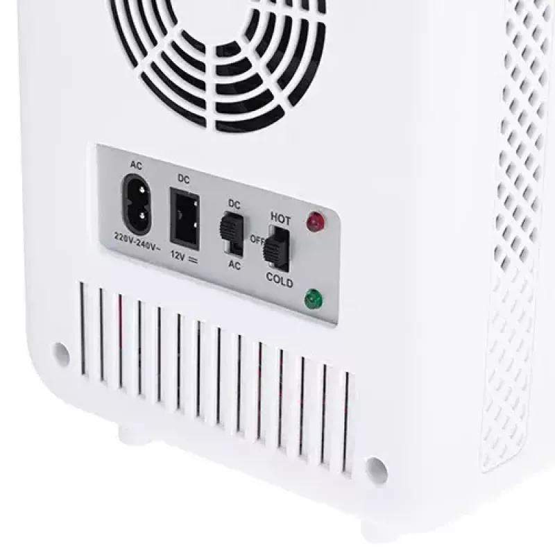 Brīvi stāvošs mini ledusskapis Adler AD 8085, 4 L, labās puses eņģe, spoguļa durvis, 220–240V/12V