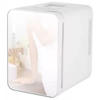 Brīvi stāvošs mini ledusskapis Adler AD 8085, 4 L, labās puses eņģe, spoguļa durvis, 220–240V/12V