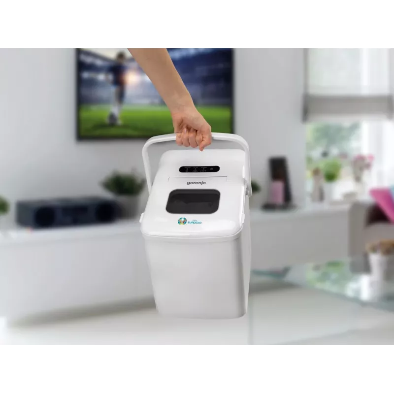 Gorenje IMD1200W ledus kubiņu veidotājs Pārnēsājams ledus kubiņu veidotājs 12 kg/24h 120 W Balts