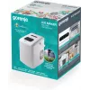 Gorenje IMD1200W ledus kubiņu veidotājs Pārnēsājams ledus kubiņu veidotājs 12 kg/24h 120 W Balts