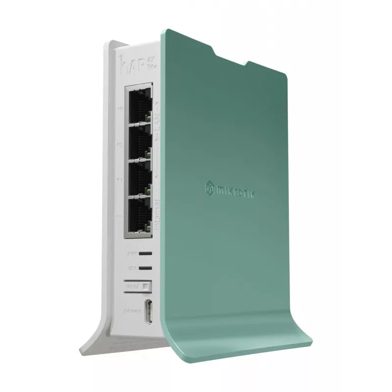 Galda maršrutētājs Mikrotik hAP vienas joslas (2,4 GHz) Wi-Fi 6