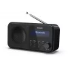 Sharp DR-P420(BK) Tokyo pārnēsājamais digitālais radio, pārnēsājams, digitāls, DAB, DAB+, FM, automātiskā meklēšana, automātiskā noskaņošana, 2 W, AAC