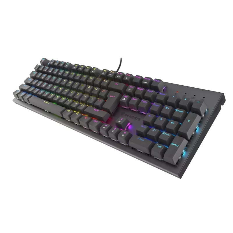 GENESIS Thor 303 tastatūra Gaming USB QWERTY US International Melna