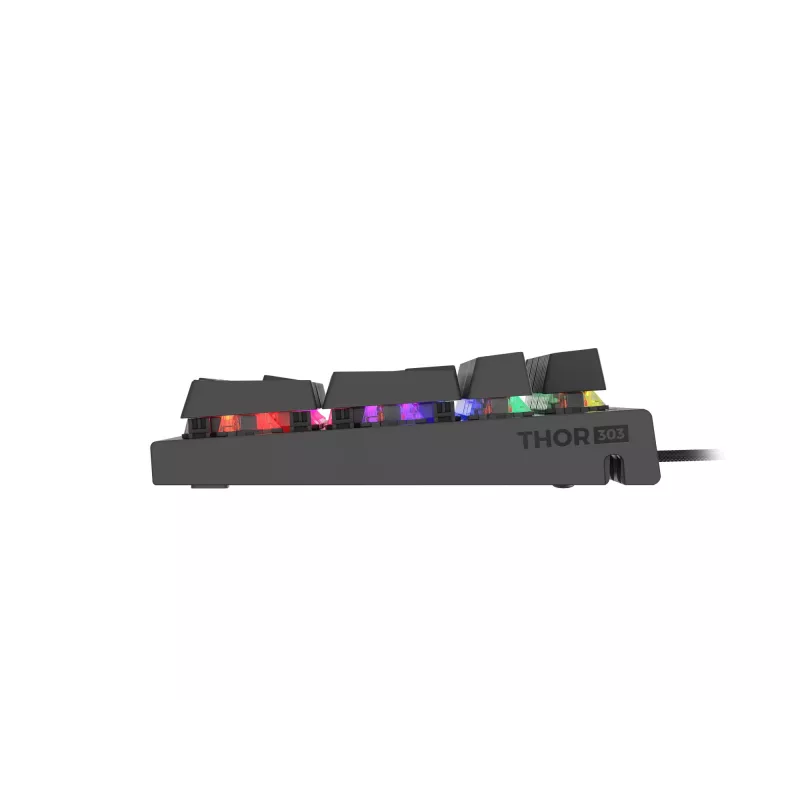 GENESIS Thor 303 tastatūra Gaming USB QWERTY US International Melna