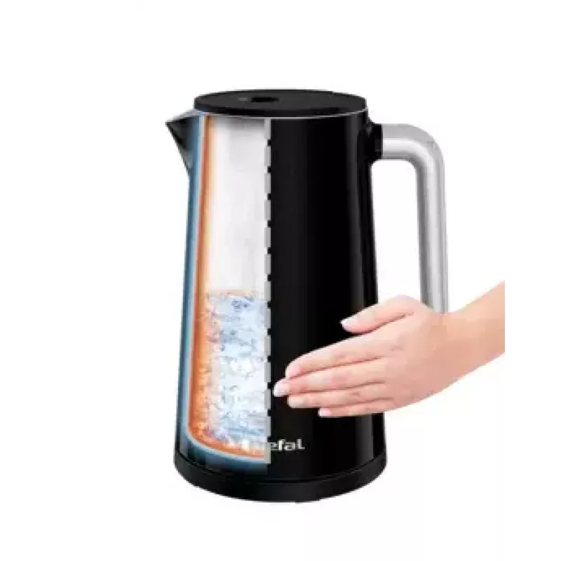 Tefal KO851 elektriskā tējkanna 1.7 L 1800 W melna