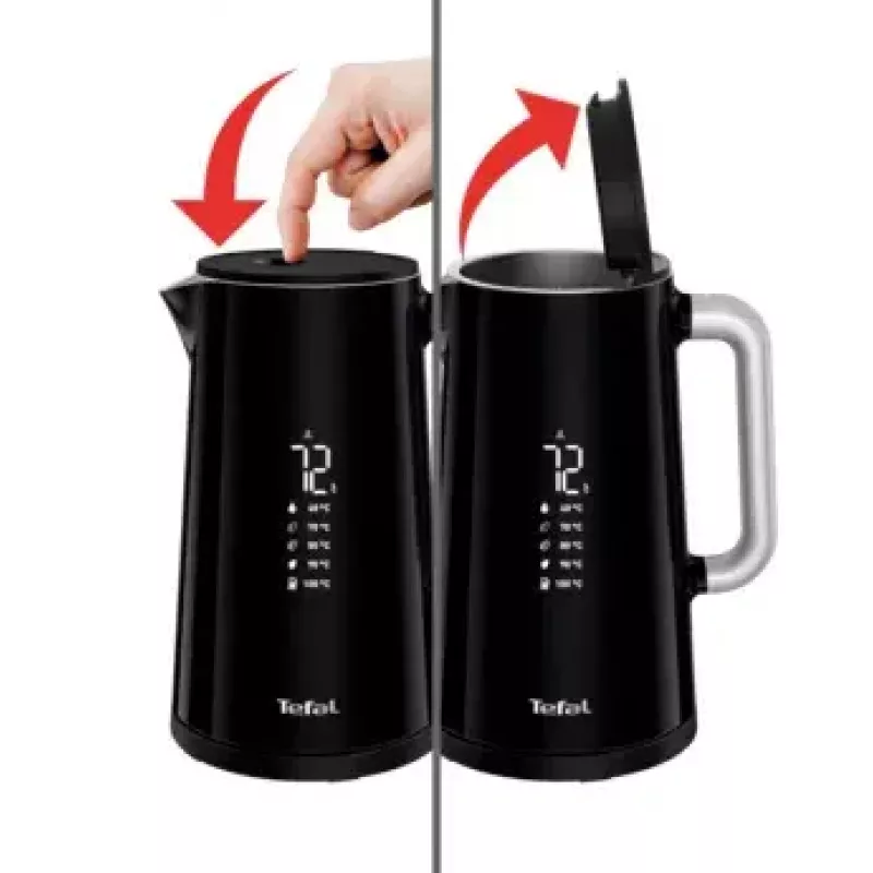 Tefal KO851 elektriskā tējkanna 1.7 L 1800 W melna