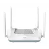 D-Link EAGLE PRO AI AX3200 viedais maršrutētājs, Wi-Fi 6 (802.11ax), divjoslu (2,4 GHz / 5 GHz), Ethernet LAN, balts, galda/pie sienas maršrutētājs