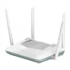 D-Link EAGLE PRO AI AX3200 viedais maršrutētājs, Wi-Fi 6 (802.11ax), divjoslu (2,4 GHz / 5 GHz), Ethernet LAN, balts, galda/pie sienas maršrutētājs