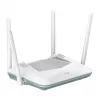 D-Link EAGLE PRO AI AX3200 viedais maršrutētājs, Wi-Fi 6 (802.11ax), divjoslu (2,4 GHz / 5 GHz), Ethernet LAN, balts, galda/pie sienas maršrutētājs