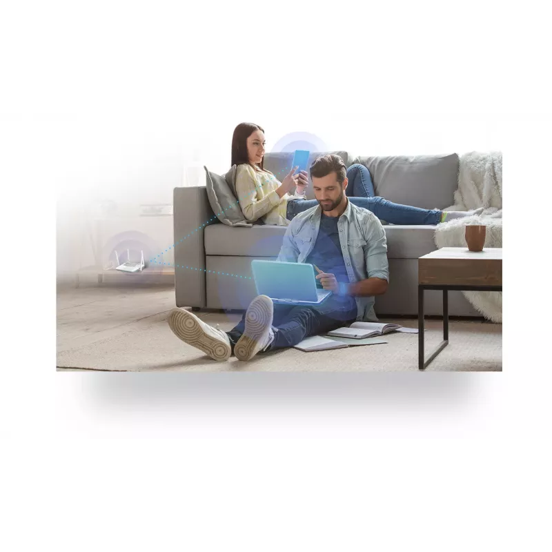 D-Link EAGLE PRO AI AX3200 viedais maršrutētājs, Wi-Fi 6 (802.11ax), divjoslu (2,4 GHz / 5 GHz), Ethernet LAN, balts, galda/pie sienas maršrutētājs