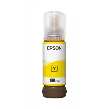 Ink bottle Epson 108 EcoTank dzeltena — Oriģināls dzeltena ink for…