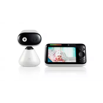 Video mazuļa monitors Motorola PIP1500 ar 5 collu displeju, 480×272, 2,4 GHz FHSS, 300 m darbības attālums, 2800 mAh akumulators