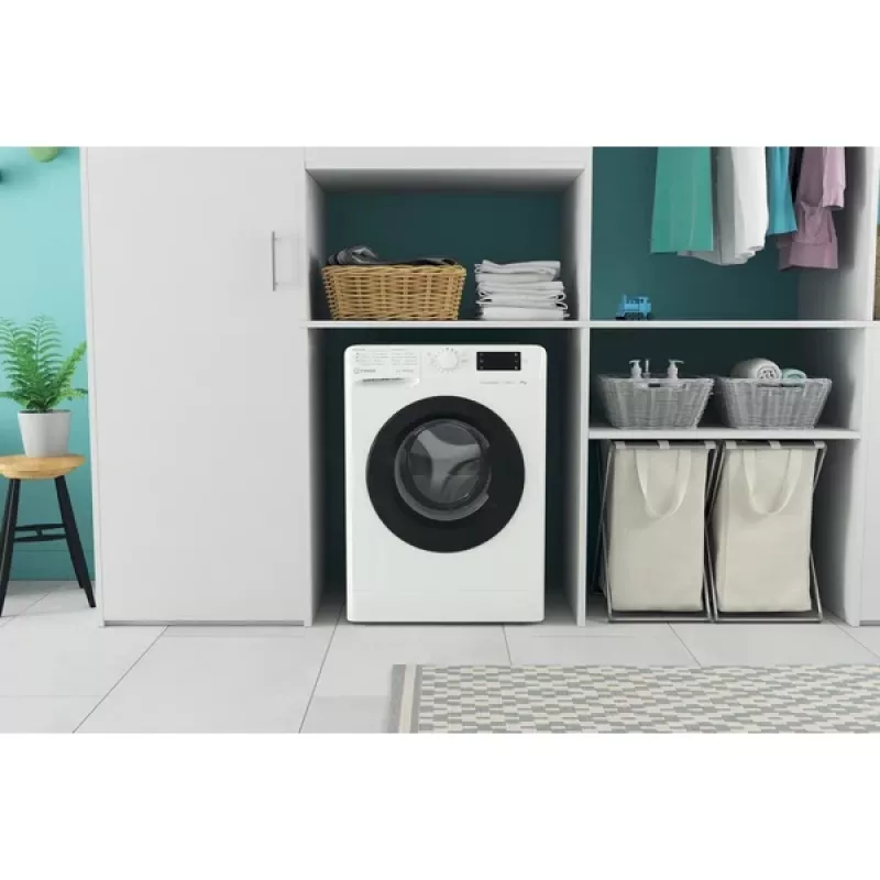 Indesit MTWSE 61294 WK EE veļas mazgājamā mašīna ar priekšējo ielādi 6 kg 1151 apgr./min Balta