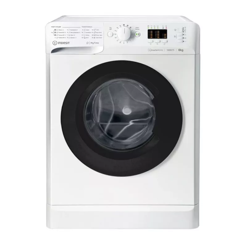 Indesit MTWSA 61294 WK EE veļas mašīna ar priekšējo ielādi 6 kg 1151 RPM Balta
