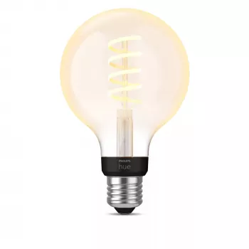 Viedā spuldze Philips G93 globuss E27 — LED 7 W, Bluetooth un Zigbee, 95×150 mm