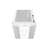 PC korpuss DeepCool CC360 WH ARGB Mini Tower White — Micro‑ATX/Mini‑ITX, rūdīts stikls, 2x 3.5 collu + 3x 2.5 collu, 2x priekšējie 120 mm ventilatori